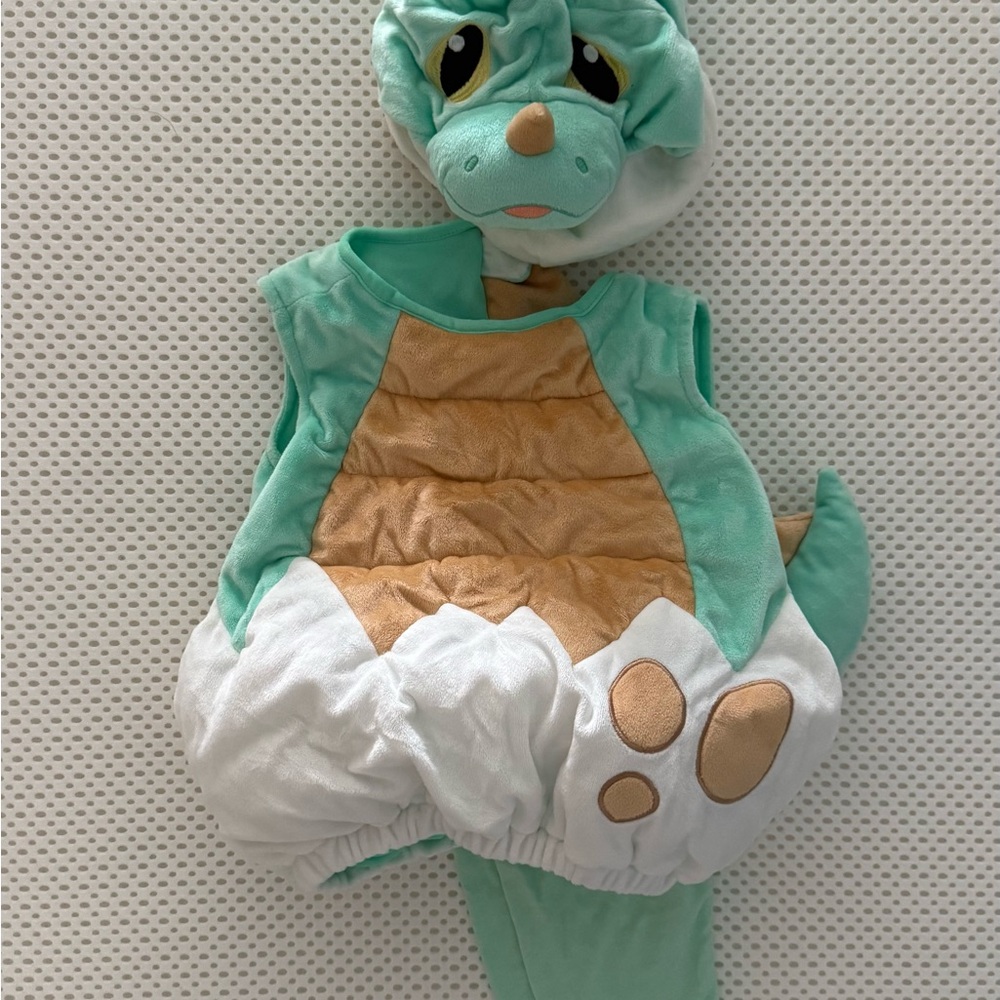 Spirit Green and Tan Dinosaur Costume